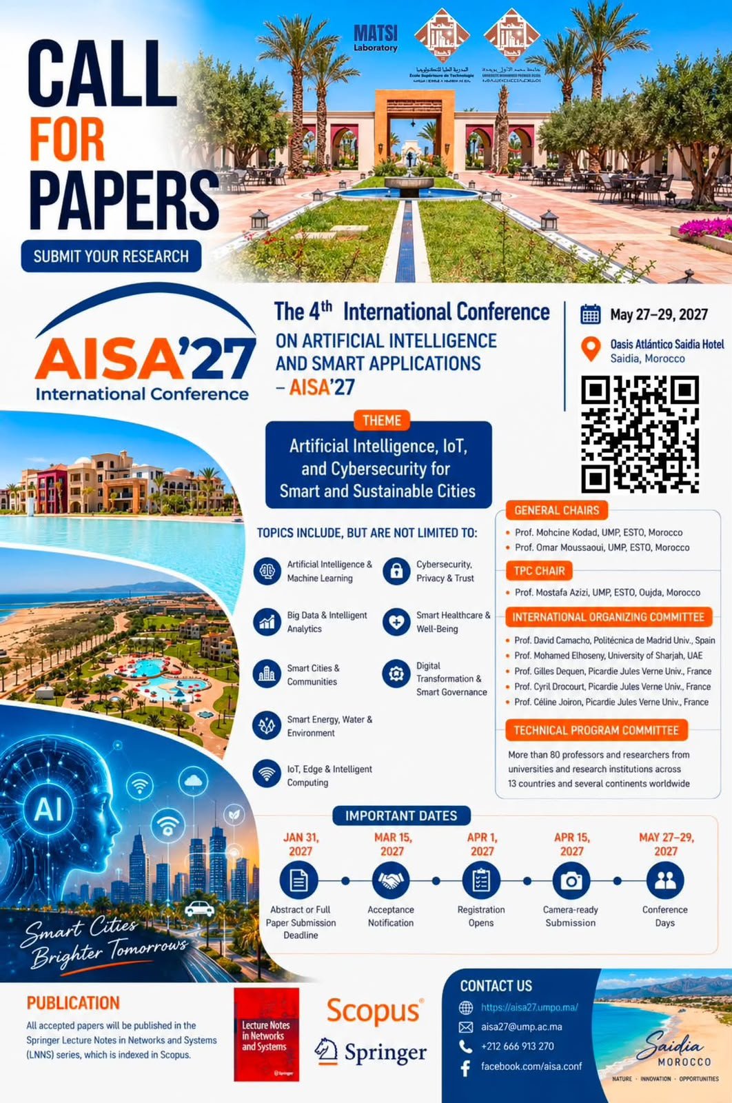 Call For Paper AISA 2027